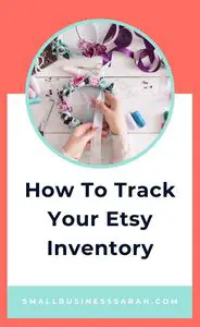 This post shares a simple way to keep up with your Etsy product inventory