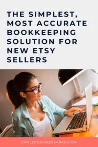 Bookkeeping Solution for new Etsy Sellers