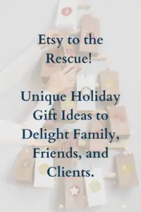 Etsy to the Rescue -- Unique Holiday Gift Ideas for Everyone on Your List